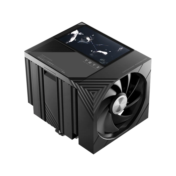  Tản nhiệt khí TRYX TURRIS 620 CPU Air Cooler Black - White ( Có màn hình ) 