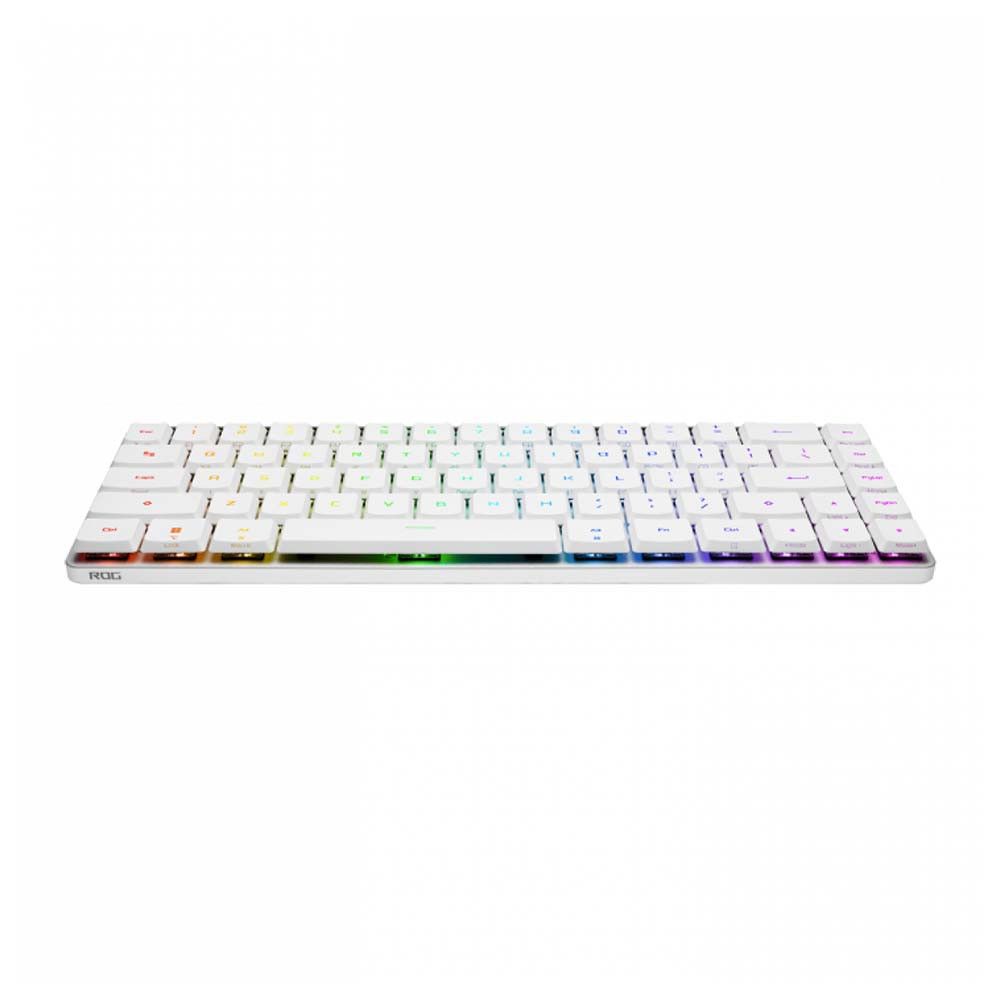 Bàn Phím Cơ Asus Rog Falchion RX Low Profile Bluetooth White | Red Switch - Blue Switch