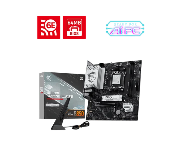 MAINBOARD MSI B850M GAMING WIFI6E