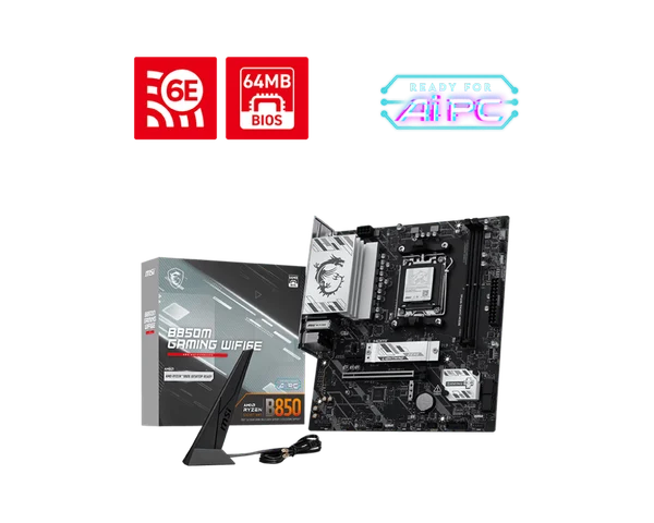  MAINBOARD MSI B850M GAMING WIFI6E 