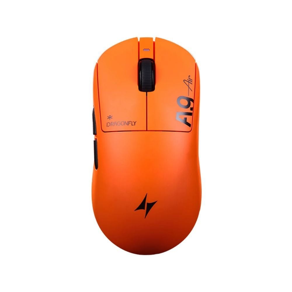 Chuột ATK A9 Air Black - White - Shadow White - Sunset Orange