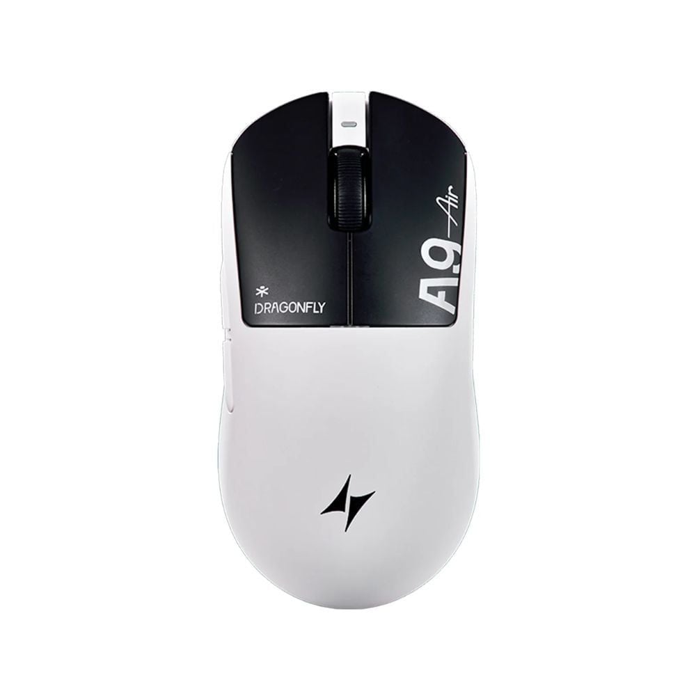 Chuột ATK A9 Air Black - White - Shadow White - Sunset Orange