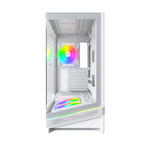 Case Montech Sky Three Black - White (