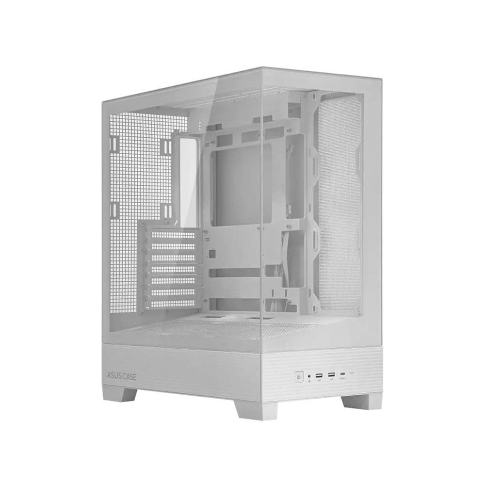 Vỏ Case Asus A31 TG Black - White (ATX/ Không Kèm Fan)