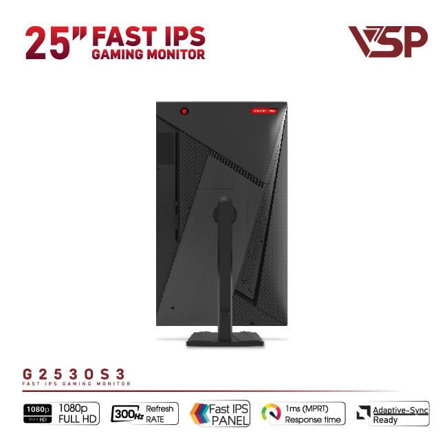 Màn Hình Gaming VSP G2530S3 (24.5 inch / Fast IPS / FHD / 300Hz / 1ms)