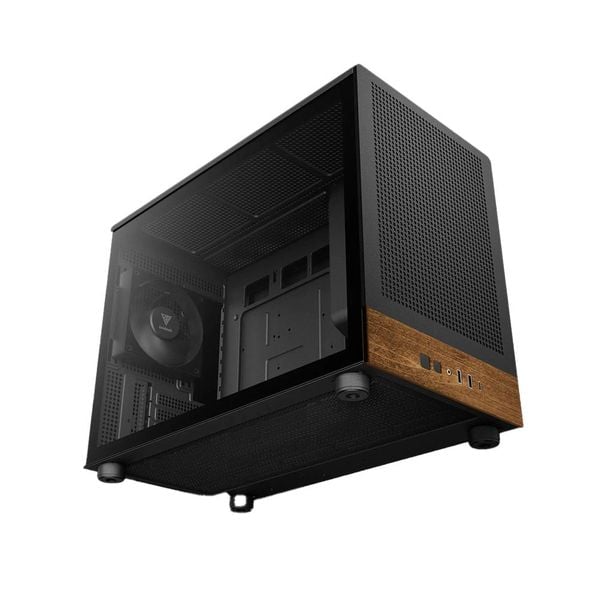  Vỏ Case Gamdias ATHENA M4M Wood Black ARGB 