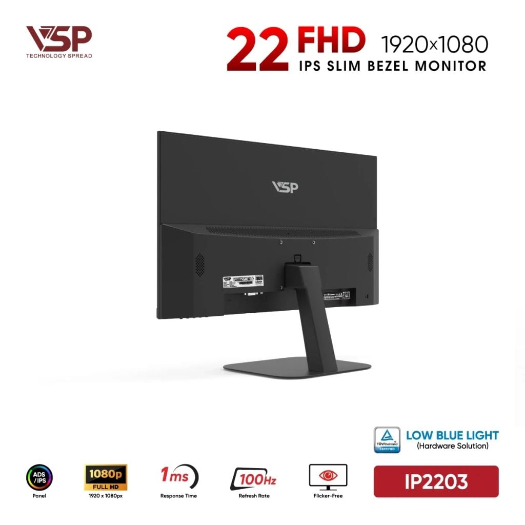Màn Hình VSP IP2203 (22 inch / IPS / FHD / 100Hz / 1ms)