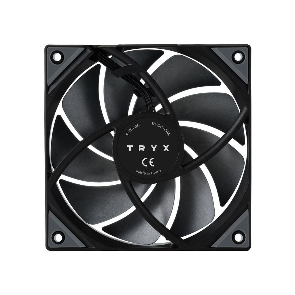 Quạt Tản Nhiệt Fan Case TRYX ROTA PRO 120mm Performance Fan Black | White
