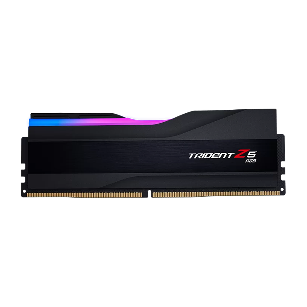 RAM GSkill Trident Z5 RGB DDR5 32GB (1x32GB) 6000MHz (F5-6000J3636F32GX1-TZ5RK, Màu Đen)