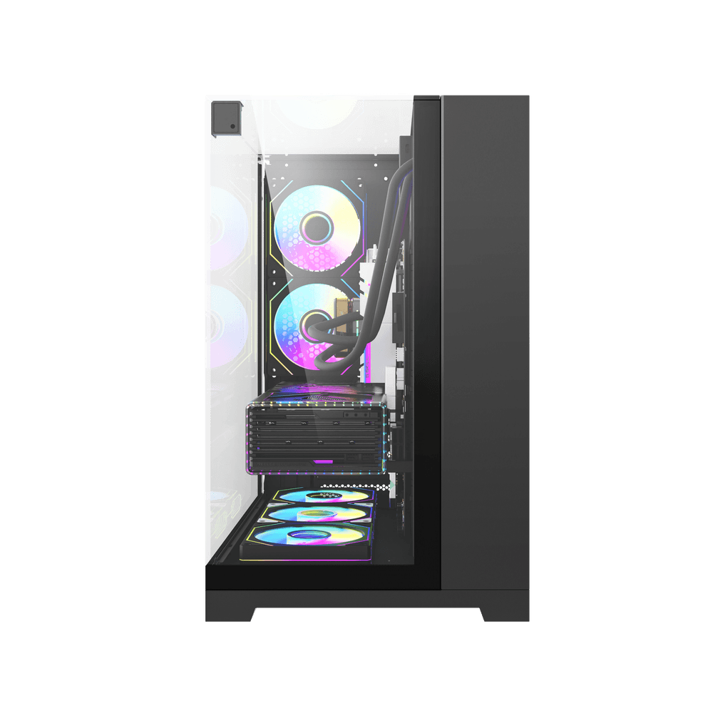 VỎ CASE MÁY TÍNH DARKFLASH TH285 PLUS ATX BLACK - WHITE