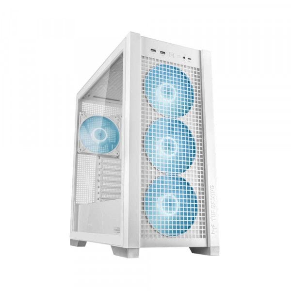  Vỏ Case ASUS TUF Gaming GT302 ARGB (EATX/ Màu Đen - Trắng / Kèm Sẵn 4 Fan) 