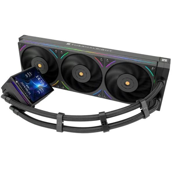 Tản nhiệt nước AIO Thermalright Hyper Vision LCD 360 UB ARGB BLACK - WHITE (LCD 3.95
