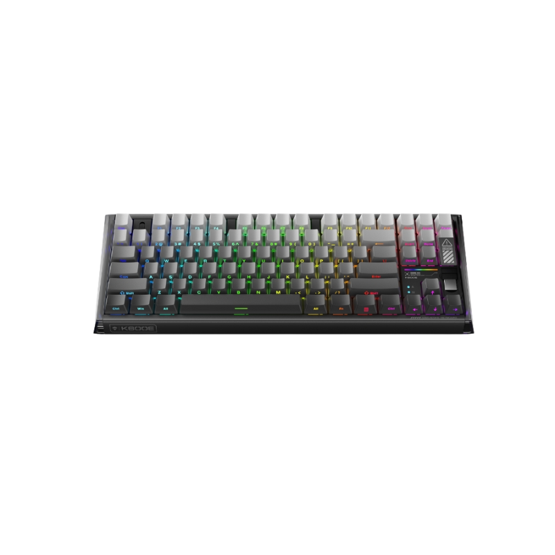 Bàn phím Machenike không dây K600E-B87W Tri-mode RGB