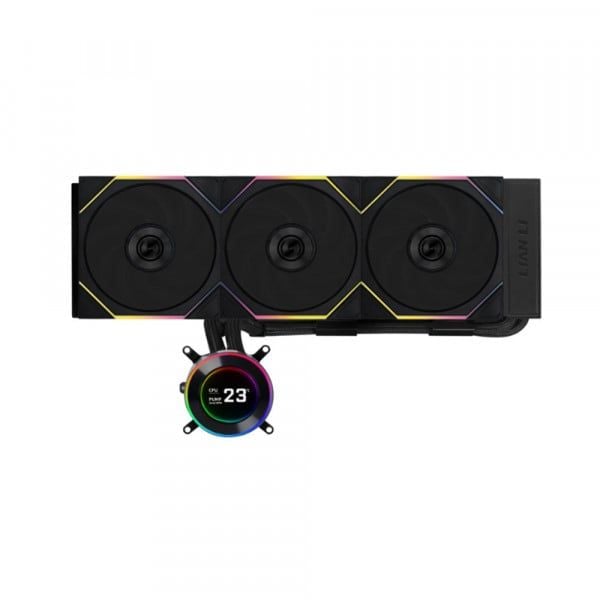 Tản Nhiệt Nước Lian Li Hydroshift II LCD-C 360TL Wireless Fan Black - White