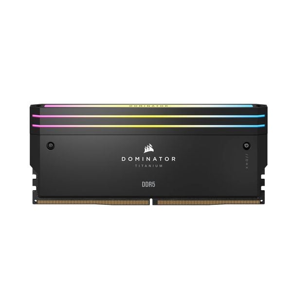  RAM Corsair DOMINATOR TITANIUM RGB 64GB (2x32GB) DDR5 6000MHz Black (CMP64GX5M2B6000C30) 