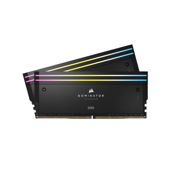  RAM Corsair DOMINATOR TITANIUM RGB 64GB (2x32GB) DDR5 6000MHz Black (CMP64GX5M2B6000C30) 