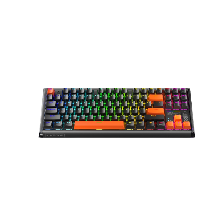 Bàn phím Machenike không dây K600E-B87W Tri-mode RGB