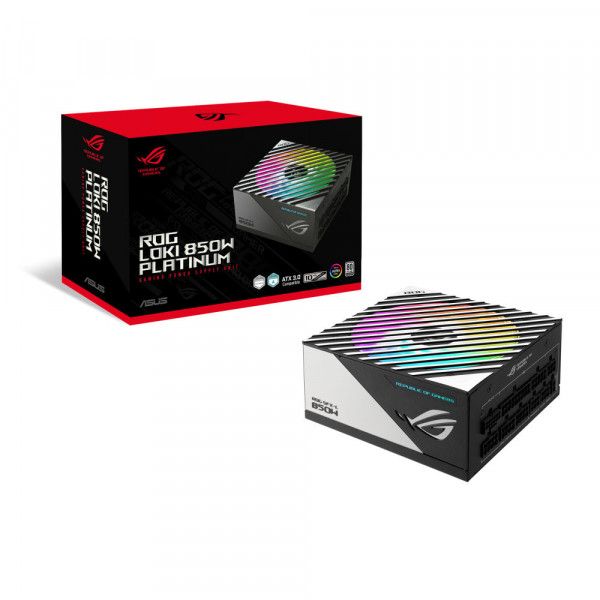 Nguồn SFX-L Asus ROG LOKI 850P 850w Platinum ( Pci Gen 5.0 - Full Modular)