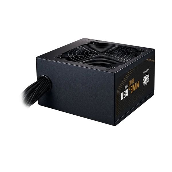  Nguồn máy tính Cooler master MWE BRONZE 650 V3 230V A/EU CABLE 650W ATX 3.1 (MPE-6501-ACABW-3B) 