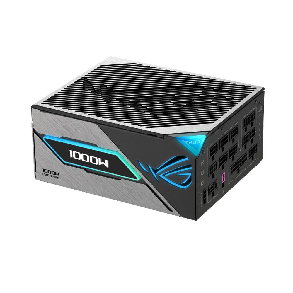 Nguồn máy tính ASUS ROG THOR 1000P3 (1000W, ATX 3.1, PCIe 5.0, 80 Plus Plantinum, Full Modular, 10 năm bảo hành)
