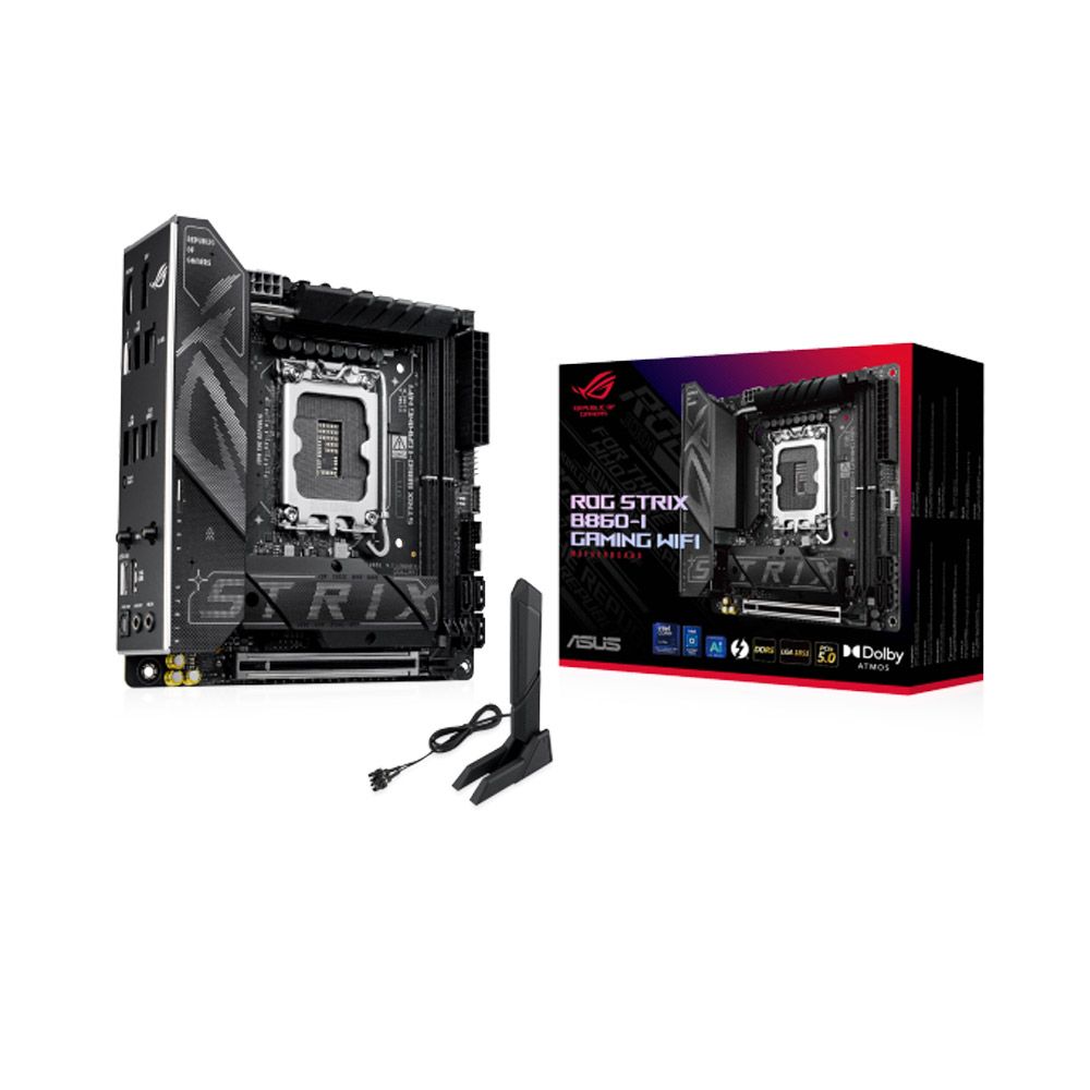 Mainboard Asus ROG STRIX B860-I GAMING WIFI DDR5 (Thunderbolt4+Bluetooth)