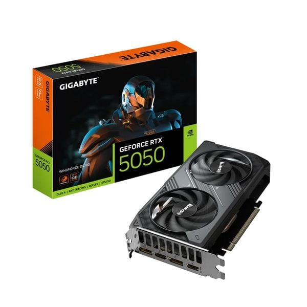  Card màn hình Gigabyte RTX 5050 WINDFORCE OC 8GB (N5050WF2OC-8GD) 