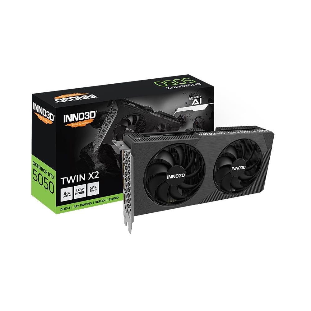 Card màn hình INNO3D RTX 5050 TWIN X2 8GB