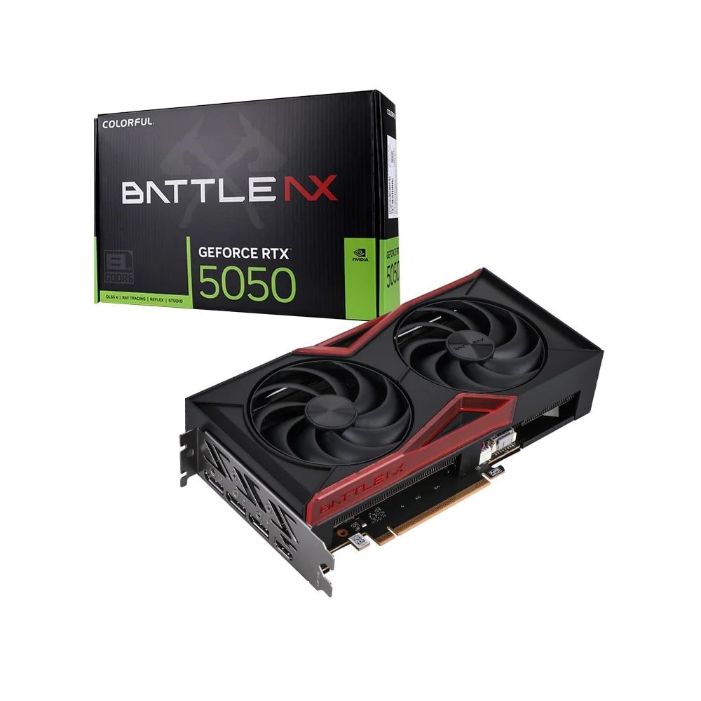  Card màn hình Colorful RTX 5050 Battle AX DUO 8GB-V 
