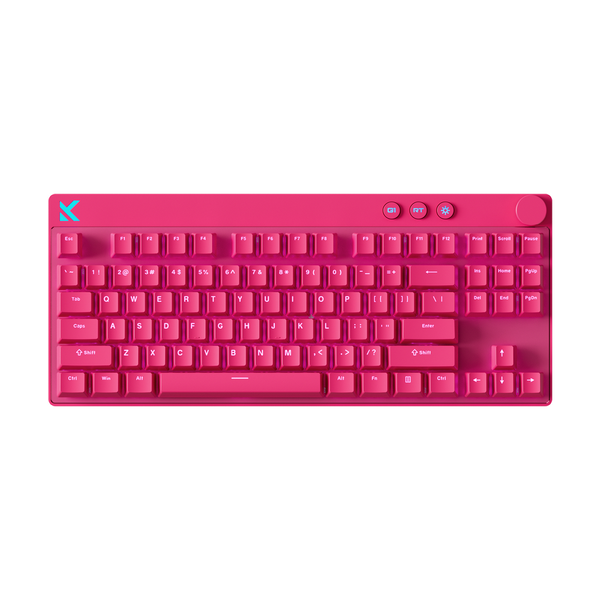  Bàn phím cơ MCHOSE Mix87 HE Rose Red 