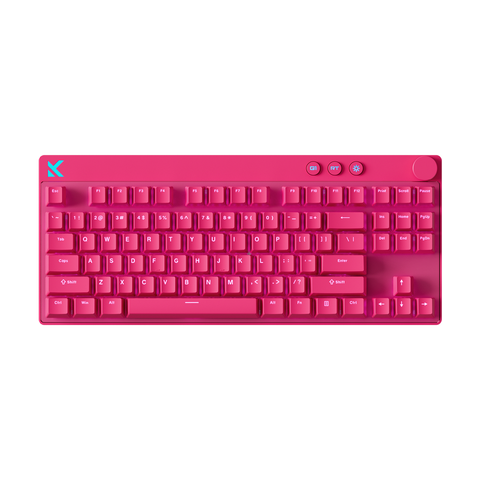  Bàn phím cơ MCHOSE Mix87 HE Rose Red 