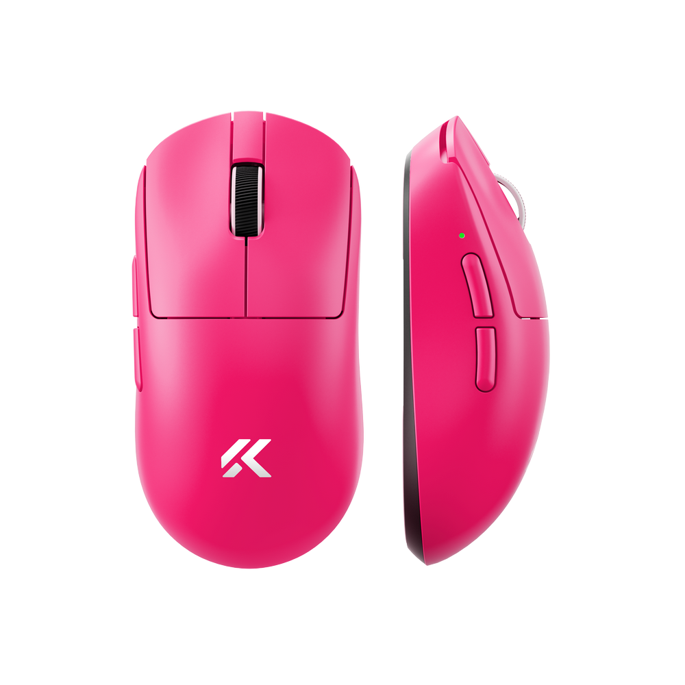 Chuột MCHOSE A7 V2 Ultra Black - White - Pink Rose