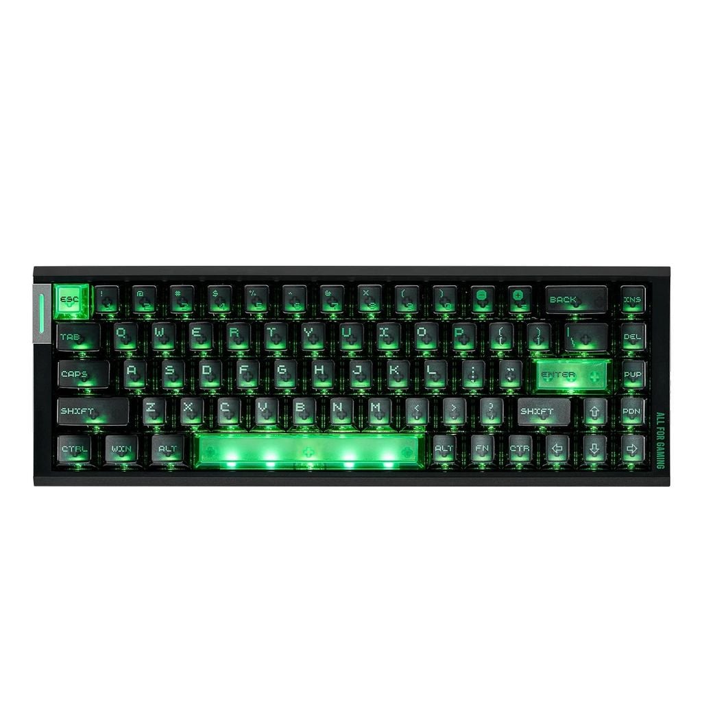 Bàn phím cơ ATK RS6 Air Black - White - Pink ( Zenith switch )