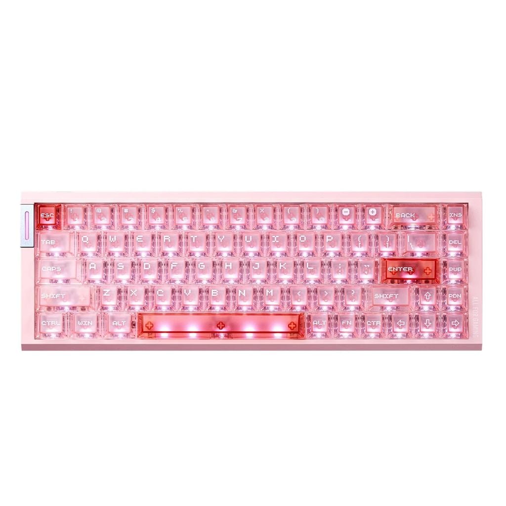 Bàn phím cơ ATK RS6 Air Black - White - Pink ( Zenith switch )
