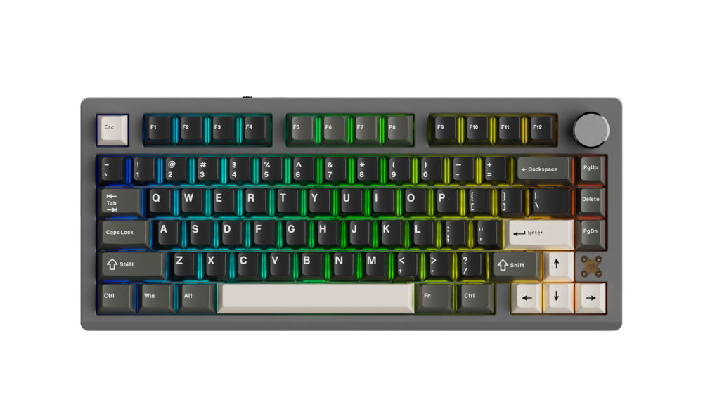 Bàn phím cơ DareU FLEX 75 Black Grey Pegasus switch
