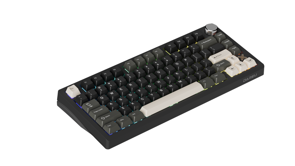 Bàn phím cơ DareU FLEX 75 Black Grey Pegasus switch
