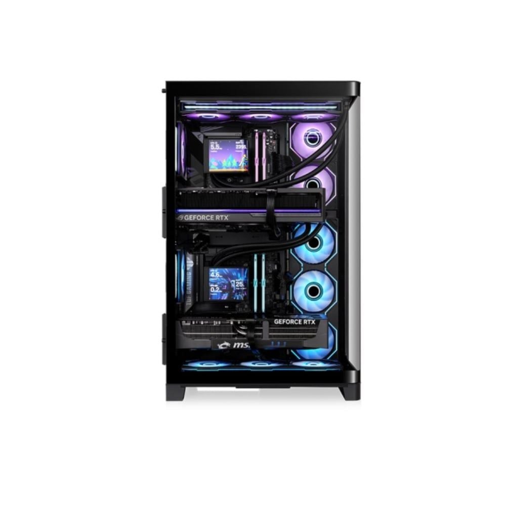 Vỏ Case THERMALTAKE CAPO X Dual System Chassis (FullTower/ Màu Đen) - No Fan