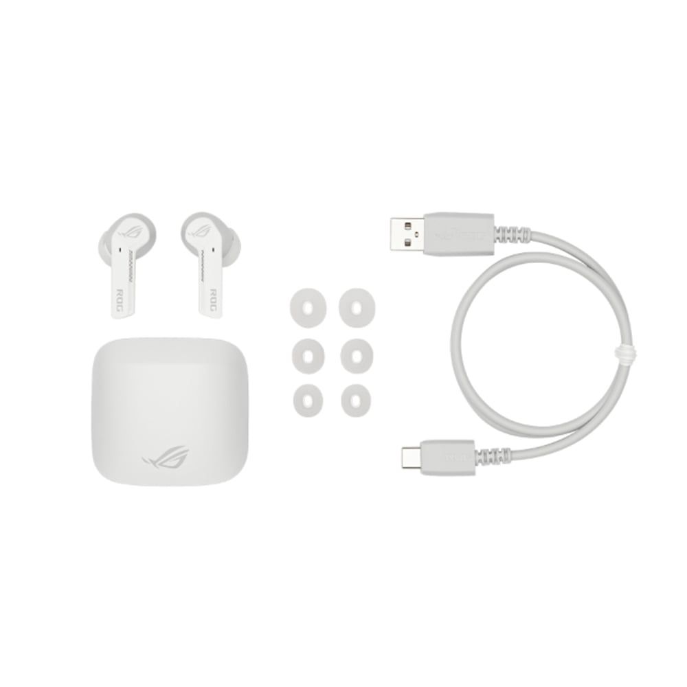 Tai nghe không dây Gaming Asus ROG Cetra True Wireless Black - White