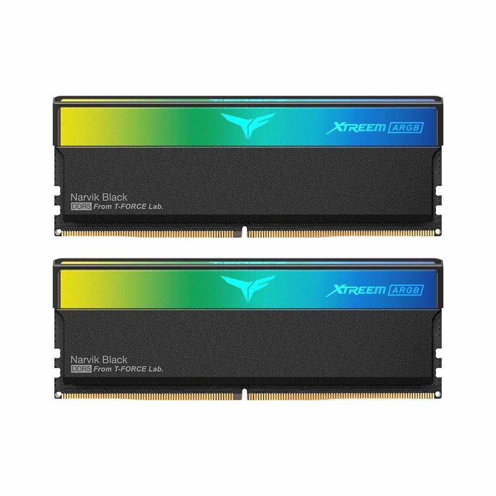 Ram TeamGroup XTREEM ARGB 96GB 6400MHz DDR5 (2x48GB) | Đen - Trắng