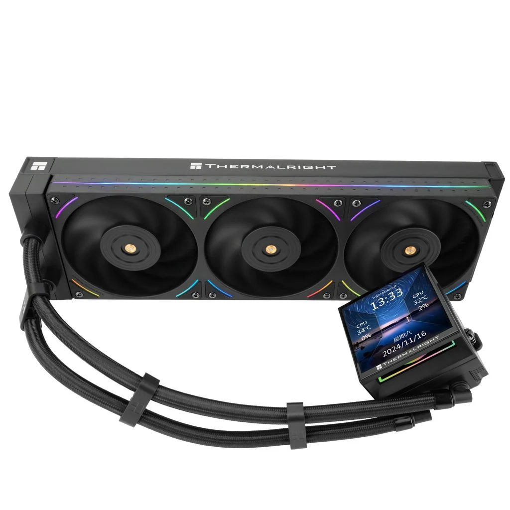 Tản nhiệt nước AIO Thermalright Hyper Vision LCD 360 UB ARGB BLACK - WHITE (LCD 3.95