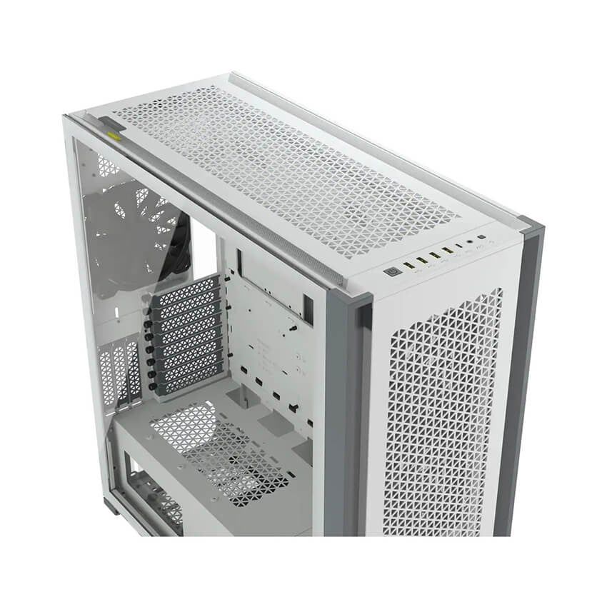 Vỏ Case Corsair 7000D Airflow TG Black - White