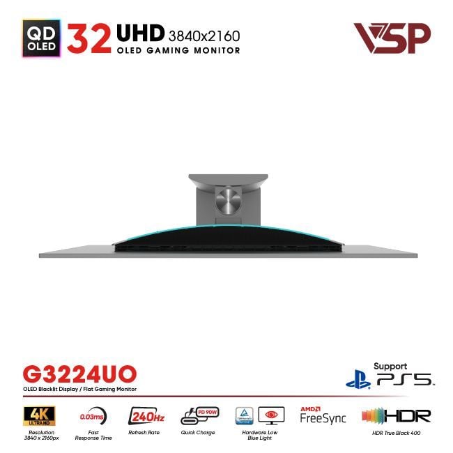 Màn hình QD-OLED Ai gaming Vision Pro G3224UO - 4K 240Hz