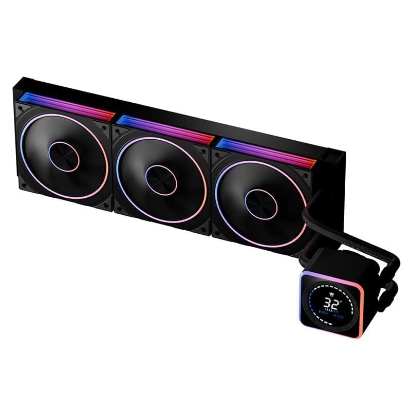 Tản nhiệt nước CPU Jungle Leopard AstroBeat 360 Digital ARGB | Black - White