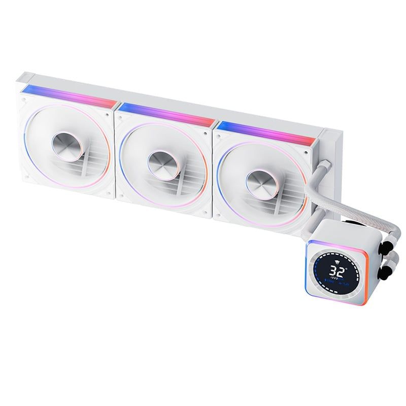 Tản nhiệt nước CPU Jungle Leopard AstroBeat 360 Digital ARGB | Black - White