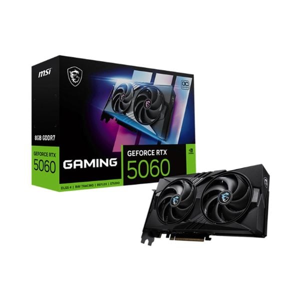  Card màn hình MSI GeForce RTX 5060 8G GAMING OC Edition 