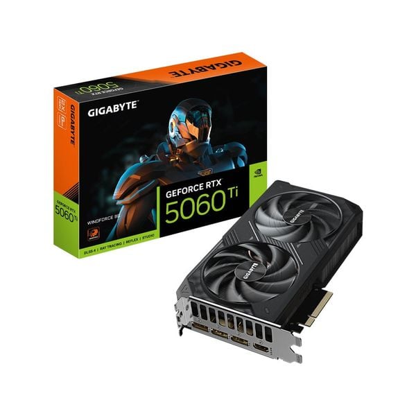  Card màn hình Gigabyte GeForce RTX 5060 Ti Windforce 8GB 