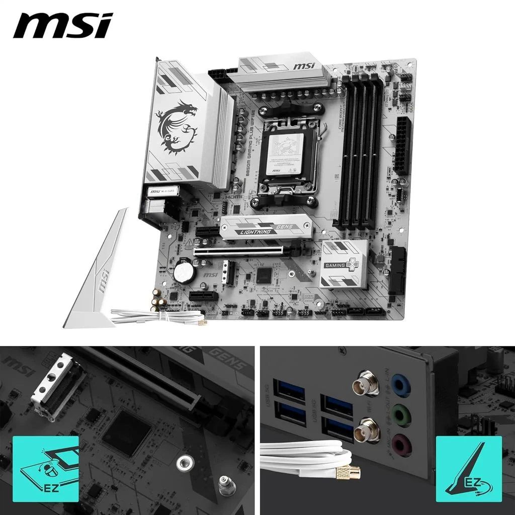 MAINBOARD MSI B850M GAMING PLUS WIFI6E