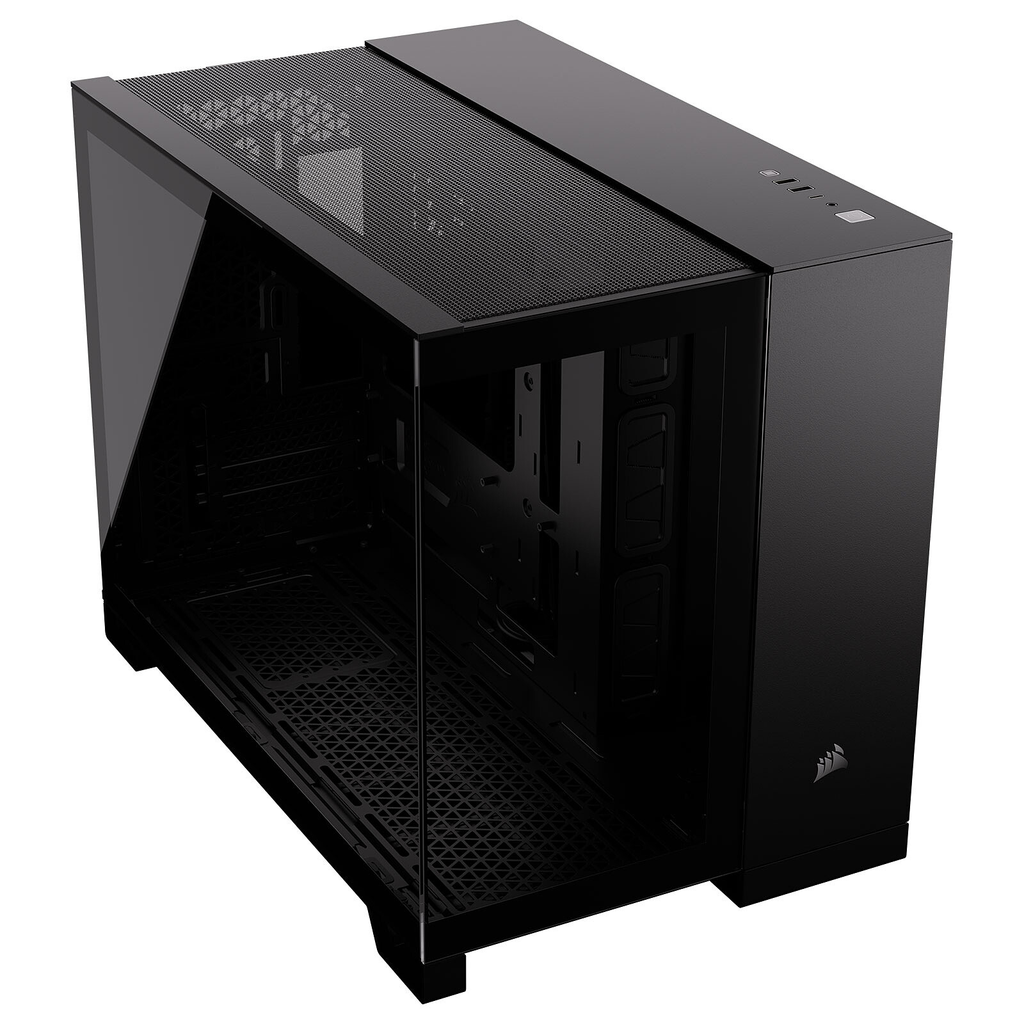 Vỏ Case Corsair 2500X Tempered Glass | Black - White