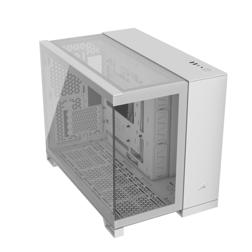Vỏ Case Corsair 2500X Tempered Glass | Black - White