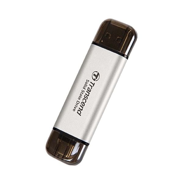  Ổ cứng di động SSD Transcend ESD310 Bạc 1TB TS1TESD310S 