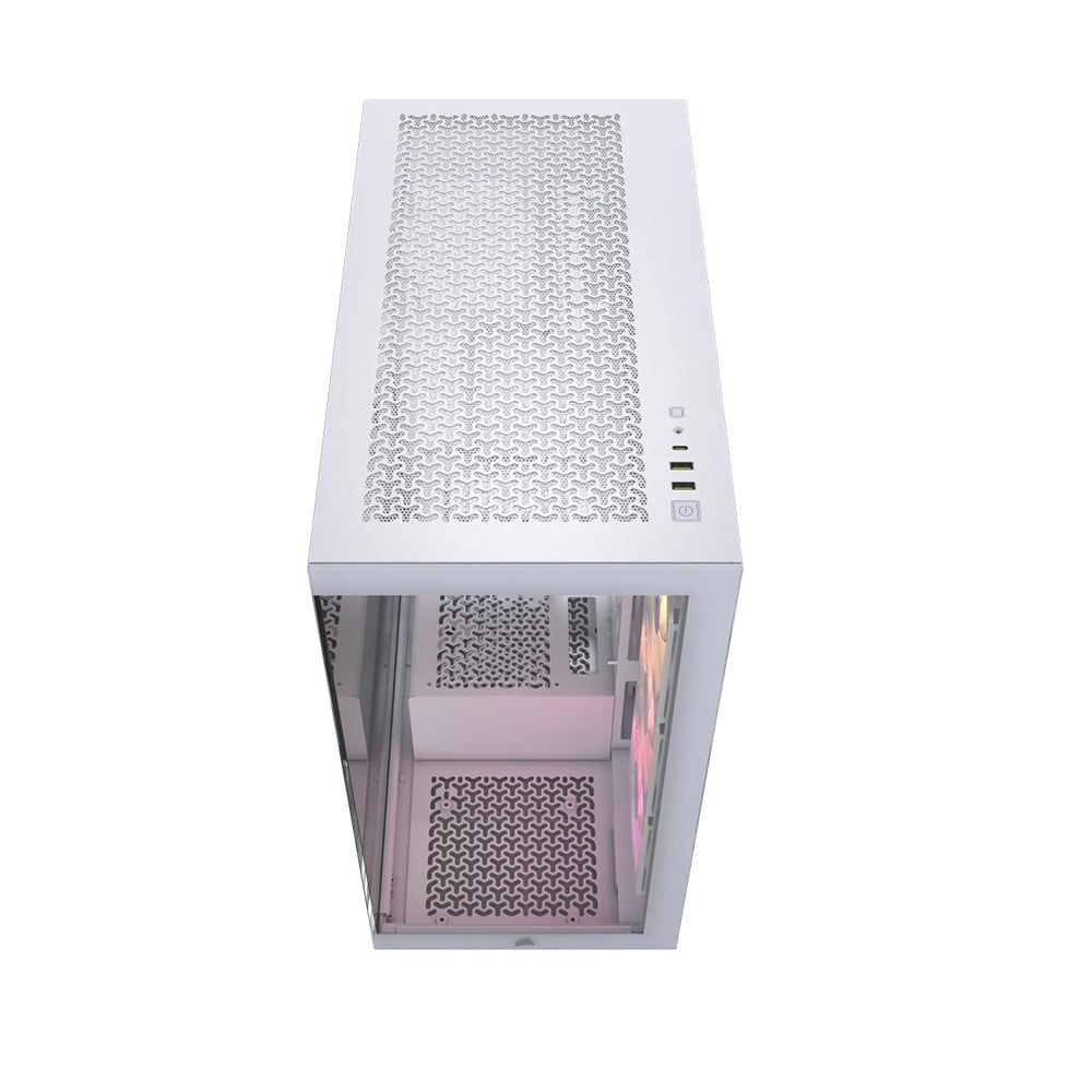 Vỏ máy tính Corsair 3500X LX-R RGB iCUE LINK Tempered Glass Mid-Tower | Black - White